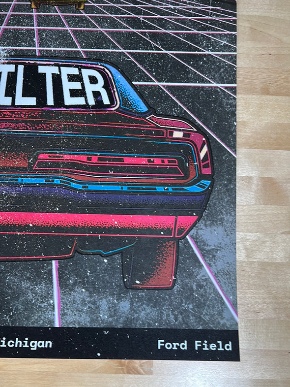 Rolling Stones - 2021 poster Detroit, MI No Filter Tour