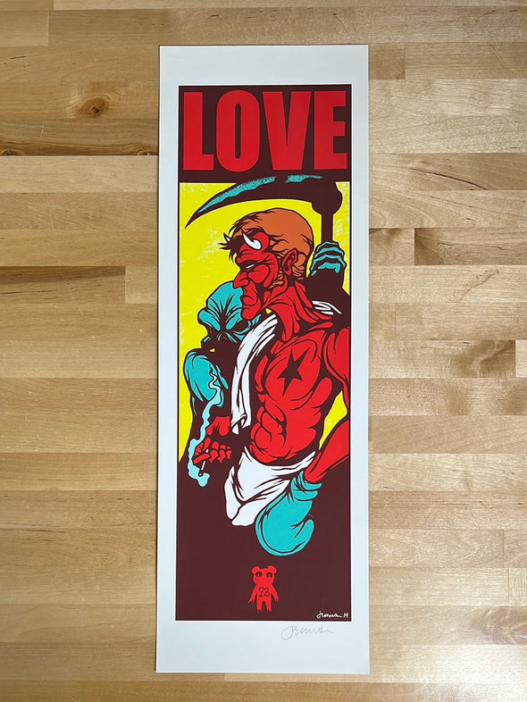 Love - 2014 Jermaine Rogers poster/handbill art print