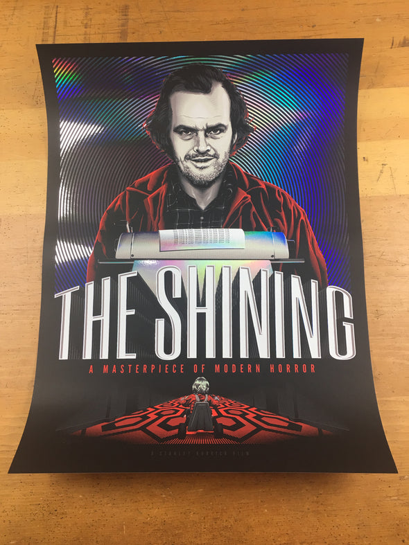 The Shining - 2014 Tracie Ching Poster Fan Art FOIL Print