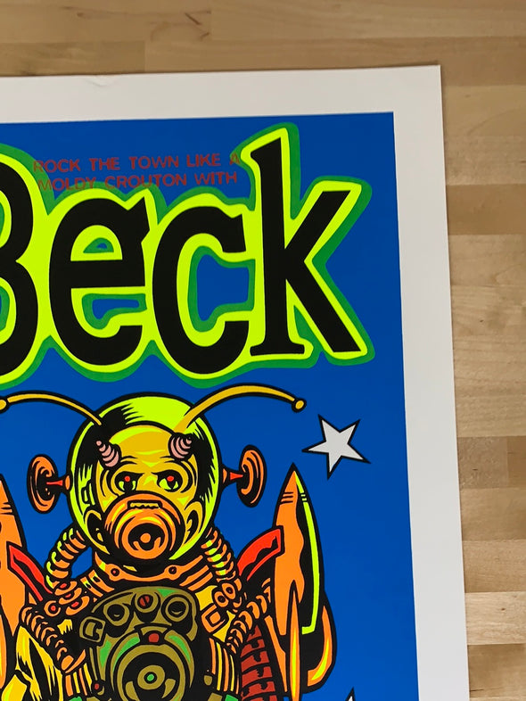Beck - 1994 T.A.Z. poster West Hollywood, CA Troubadour 1st ed