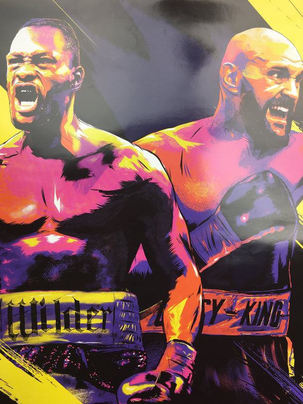 Boxing - 2020 Poster Wilder vs Fury 2