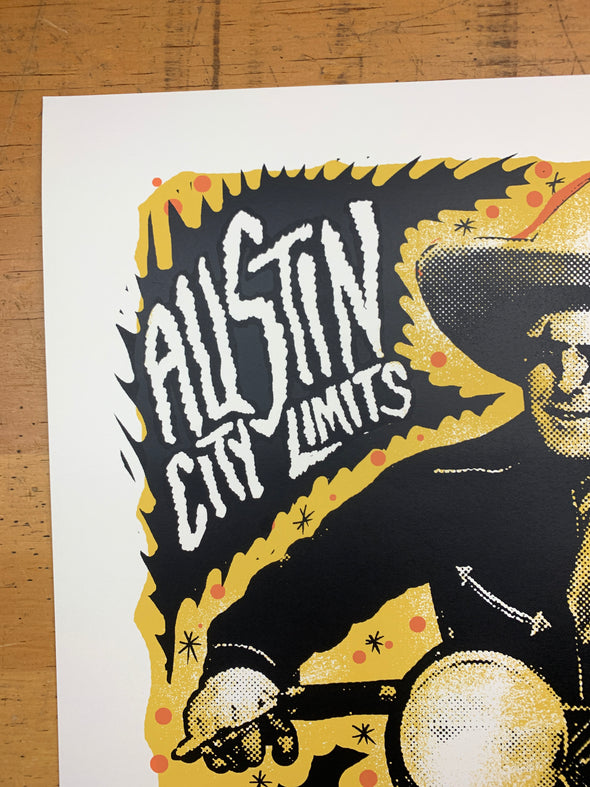 Austin City Limits Festival - 2017 Carlos Hernandez Poster Zilker Park Austin, #'d