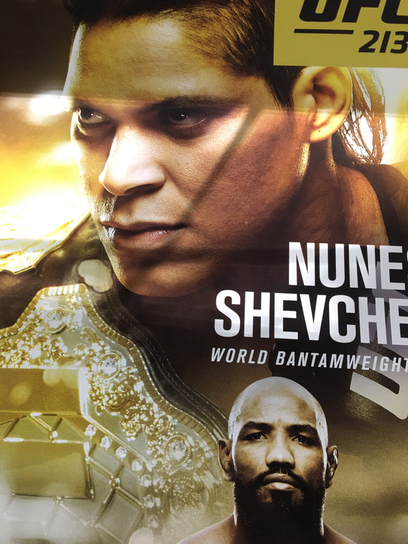 UFC 213 Poster - Nunes vs Shevchenko 2