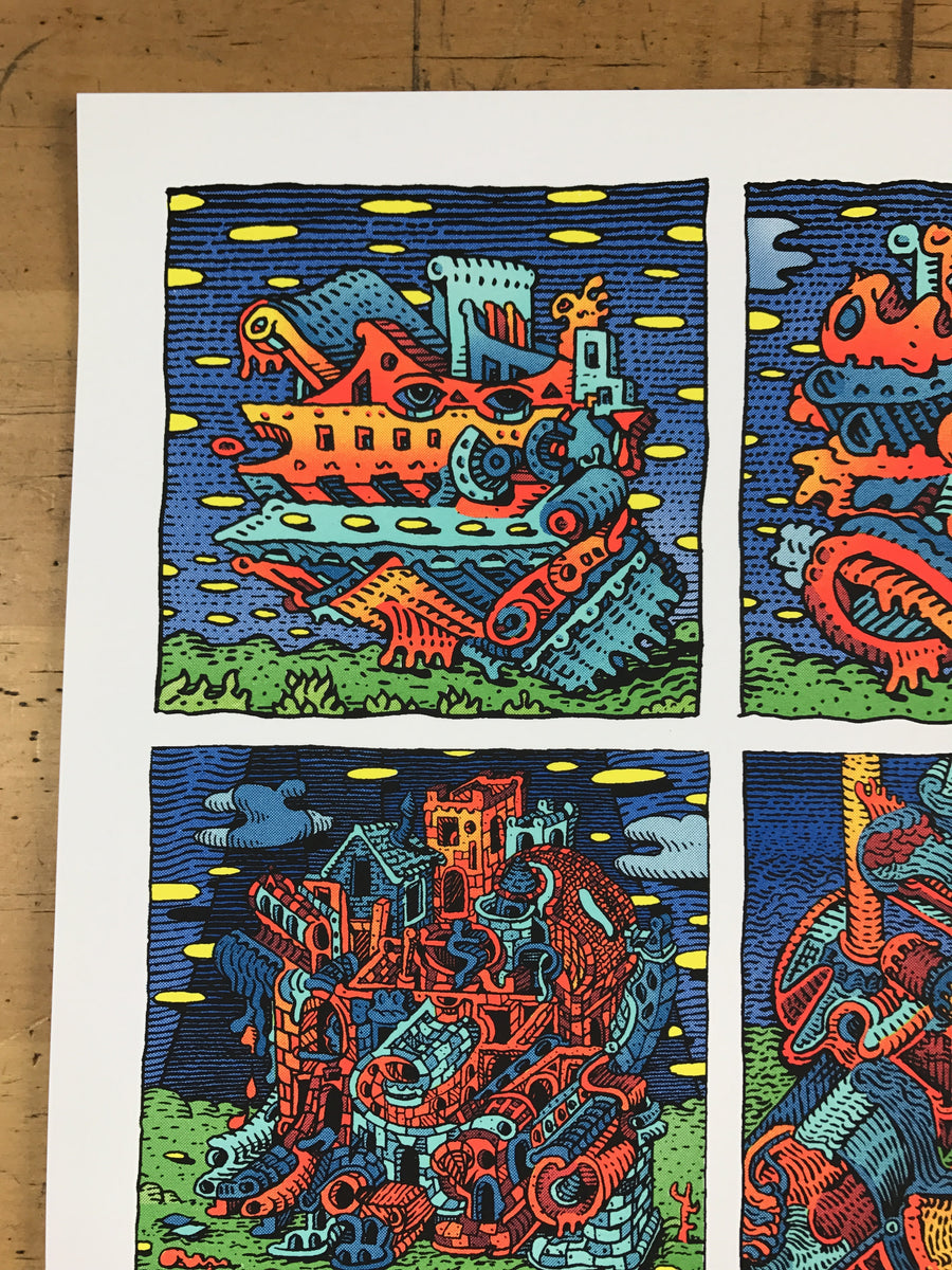 Sentient Factory - 2016 David Welker poster, New York, Art – Sold Out ...