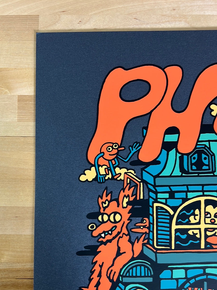 Phish Halloween 2020 Glow Variant Print Killer good Acid #/100 GID Poster