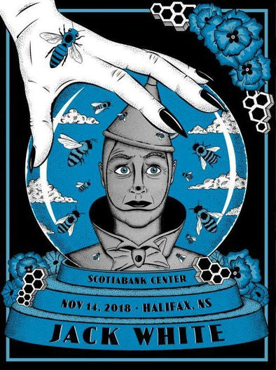 Jack White - 2018 Olivia Jean poster Halifax, NS BHR Tour