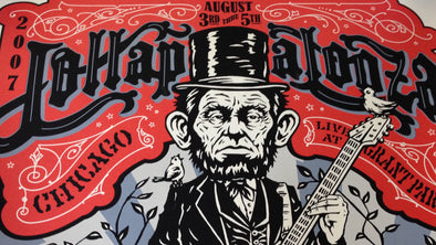 Top Five Posters from Lollapalooza in Chicago, IL!