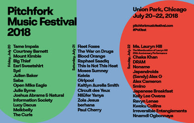 Going to the Pitchfork Music Festival?