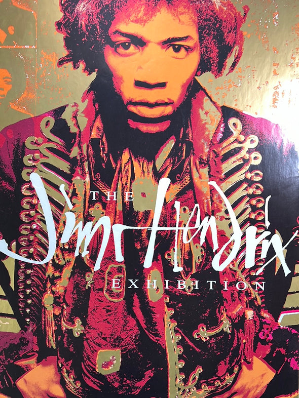 Jimi Hendrix - 1992 Exhibition vintage poster