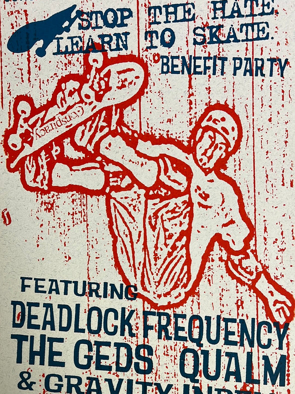 Deadlock Frequency, The Geds - 2001 promo poster Denver, CO Bluebird Theatre
