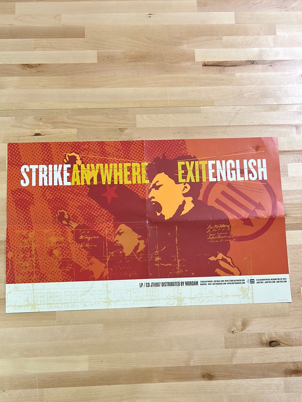 Strike Anywhere - Jason Farrell 2003 Poster Exit English