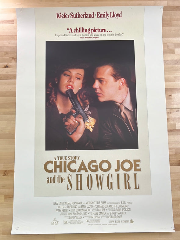 Chicago Joe - 1990 movie poster original vintage