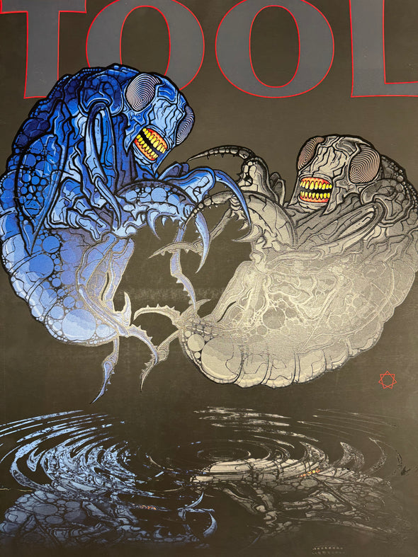 Tool - 2016 Adam Jones poster Pepsi Center Denver, CO (some creasing)