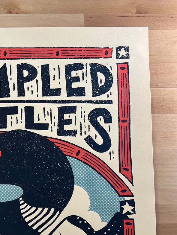 Trampled By Turtles - 2019 Lonny Unitus poster Red Rocks Morrison, CO