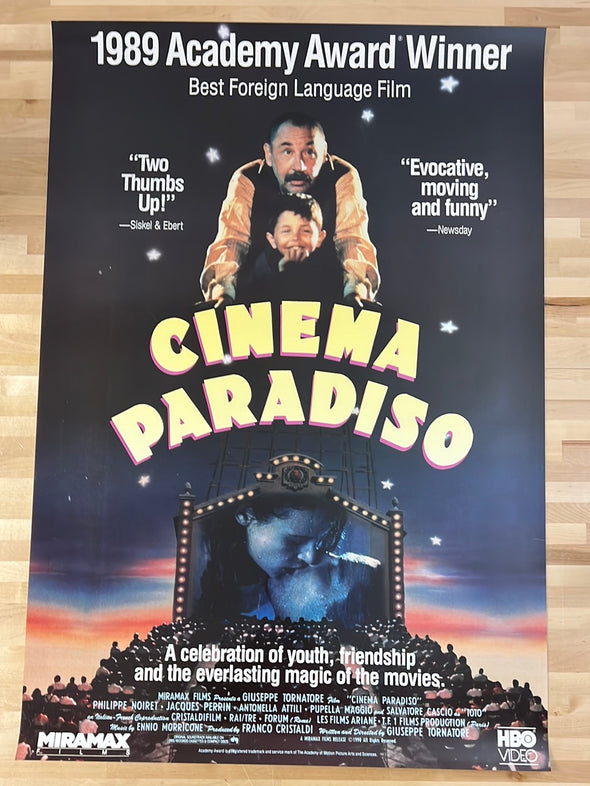 Cinema Paradiso - 1988 movie poster original
