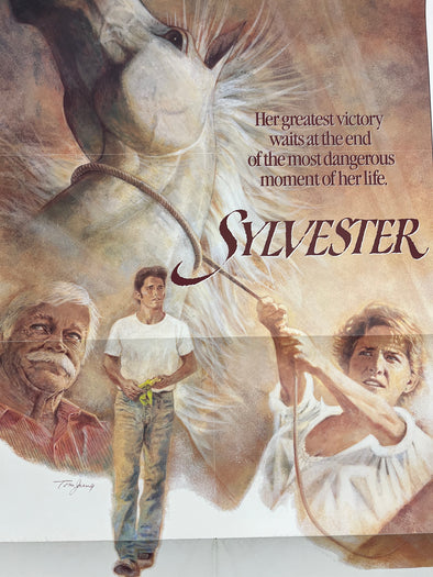 Sylvester - 1985 one sheet movie poster original 27x41