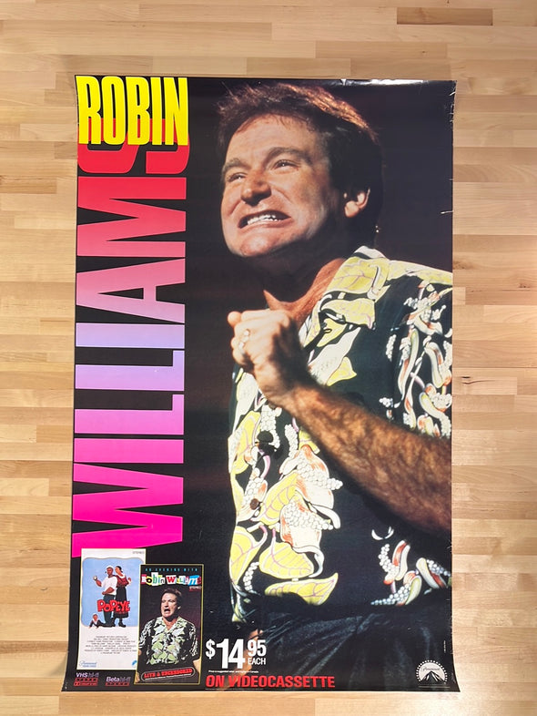 Robin Williams - 1988 one sheet movie promo poster original vintage 27x37