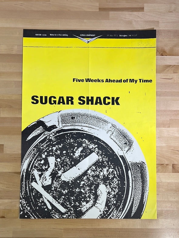 Sugar Shack - promo poster Estrus Records