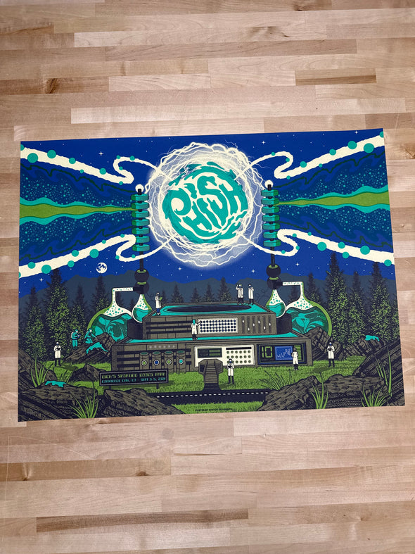 Phish - 2021 Status Serigraph poster Dick's Commerce City, CO