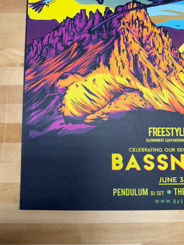 Bassnectar - 2018 poster Colorado Summer Gathering Freestyle Sessions 6/3