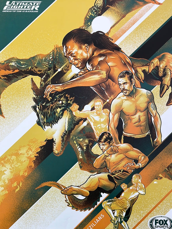 UFC Ultimate Fighter - American Top Team vs Blackzilians Poster