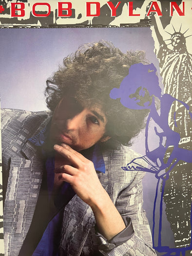 Bob Dylan - 1985 Nick Egan Poster Original Vintage CBS