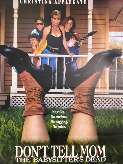Don't Tell Mom The Babysitter's Dead - 1991 movie poster original