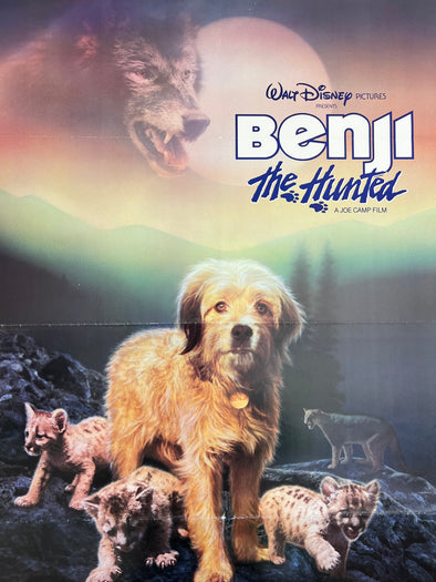 Benji The Hunted - 1987 one sheet movie poster original 27x41