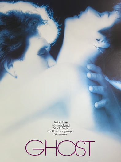 Ghost - 1990 movie poster original vintage