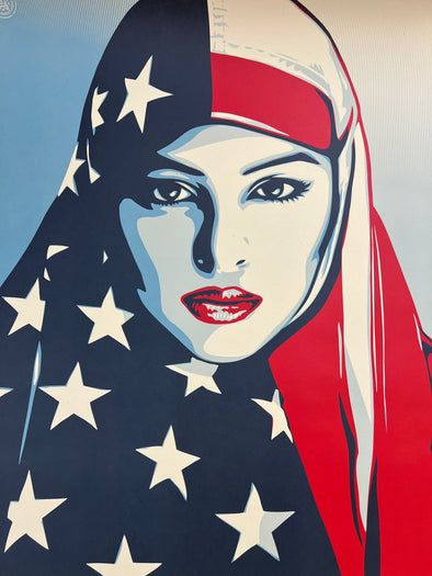 We The People Are Greater Than Fear - 2017 Shepard Fairey poster Obey art print