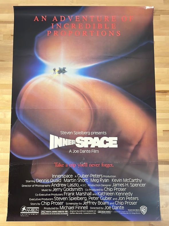 Inner Space - 1987 movie poster original
