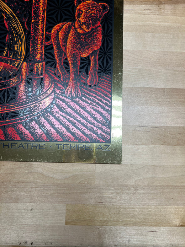 311 - 2017 Todd Slater poster Tempe, AZ Marquee Theatre FOIL