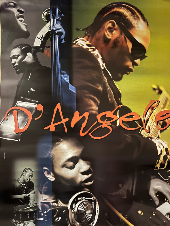 D'Angelo - promo poster original vintage – Sold Out Posters