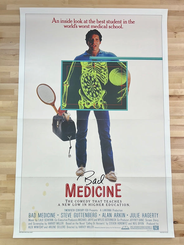 Bad Medicine - 1985 movie poster original