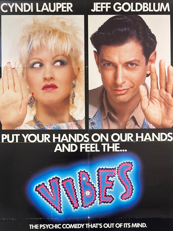 Vibes - 1988 movie poster original