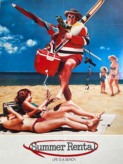 Summer Rental - 1985 movie poster original vintage
