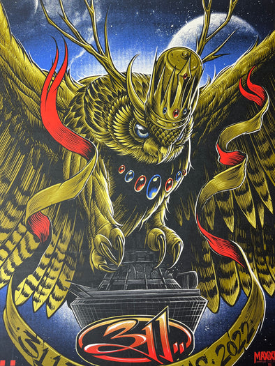 311 - 2022 Maxx242 poster Las Vegas, Nevada MGM Park Dolby Live