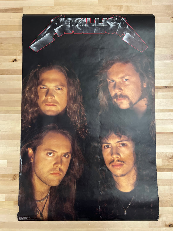 Metallica - 1991 promo poster Brokum Germany 34x22