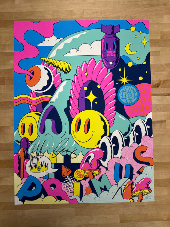 Primus - 2021 Jason Smith poster Mission Denver, CO SIGNED N2