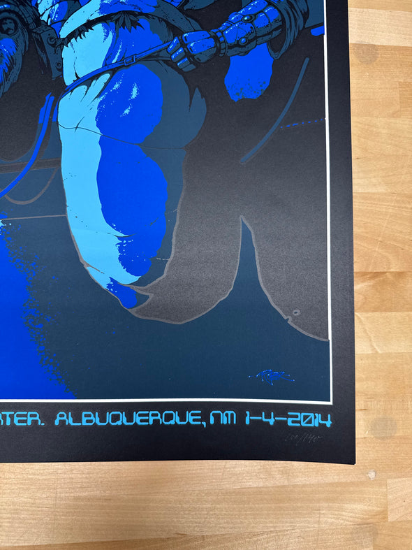 Sleep - 2014 Arik Roper poster Denver, CO The Gothic Theatre + Albuquerque