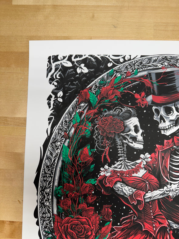 Dead & Company - 2023 J.T. Lucchesi poster Boulder, CO Folsom Field