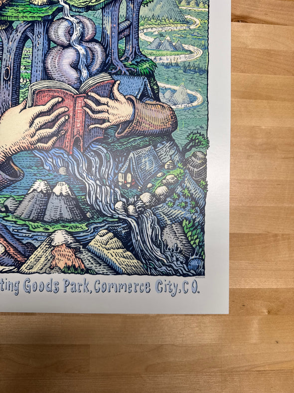 Phish - 2024 David Welker poster Dick's Commerce City, CO