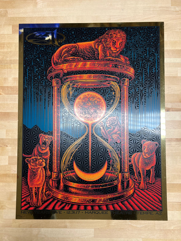 311 - 2017 Todd Slater poster Tempe, AZ Marquee Theatre FOIL