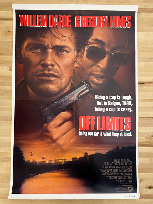 Off Limits - 1988 one sheet movie poster original 27x41