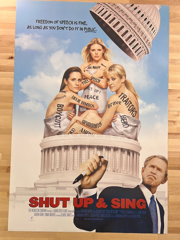 Shut Up & Sing - 2006 movie poster original