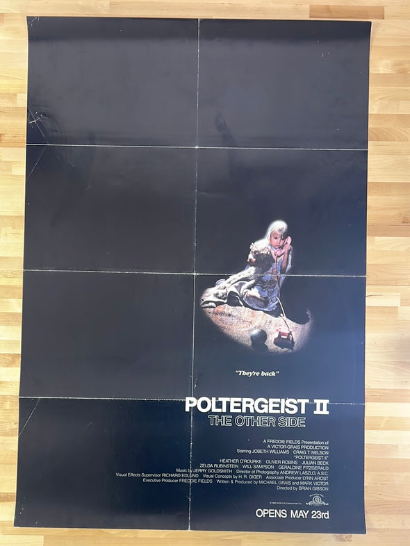 Poltergeist II - 1986 movie poster original
