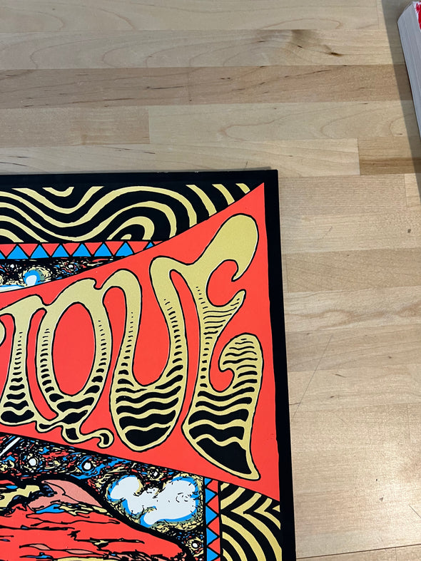 Beats Antique - 2016 Nathaniel Deas poster Morrison, CO Red Rocks Amphitheatre