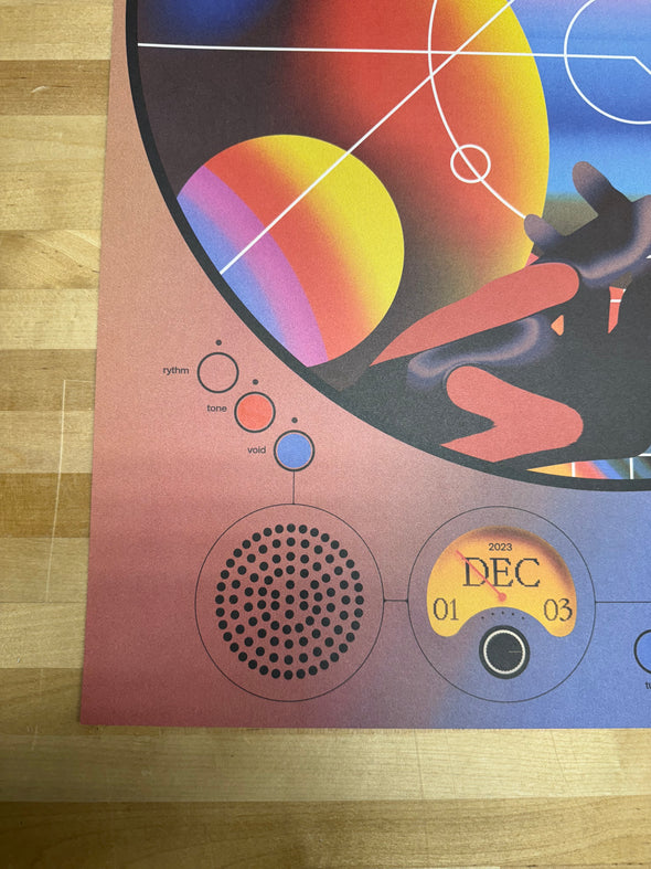 Pretty Lights - 2023 poster New Orleans, LA 12/01, 12/03 Mardi Gras World Ballroom