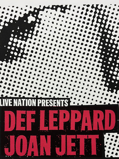 Def Leppard / Joan Jett - 2008 Print Mafia poster Center, Nashville, TN Sommet