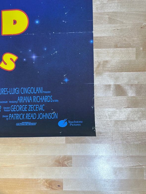 Spaced Invaders - 1990 movie poster original vintage 27x40